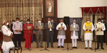 प्रधानमन्त्रीले गरे मन्त्रिपरिषद् विस्तार, सपथ ग्रहण सम्पन्न